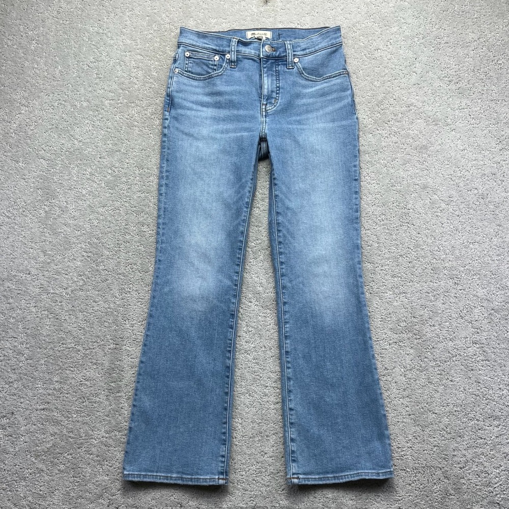 Madewell Jeans Womens Size 26 Blue Denim Mid-Rise Kick Out Streetwear Casual